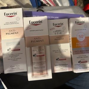 Anti-aging face set with spf for dark spots